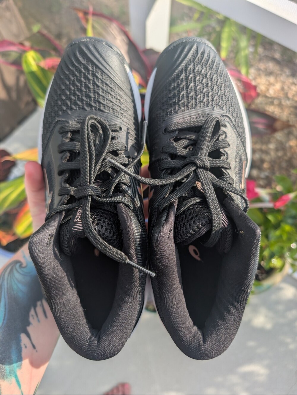 ASICS Netburner Ballistic FF MT 3 Womens Volleyball Shoes Size 7.5 Blk/Rose Gold - Picture 5 of 11
